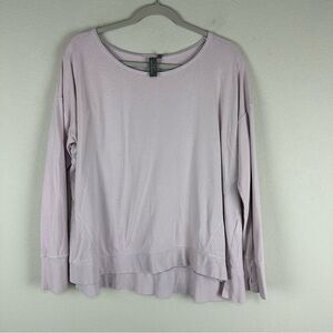 Sweaty Betty Light Purple After Class Athletic Athleisure Sweatshirt Size Medium